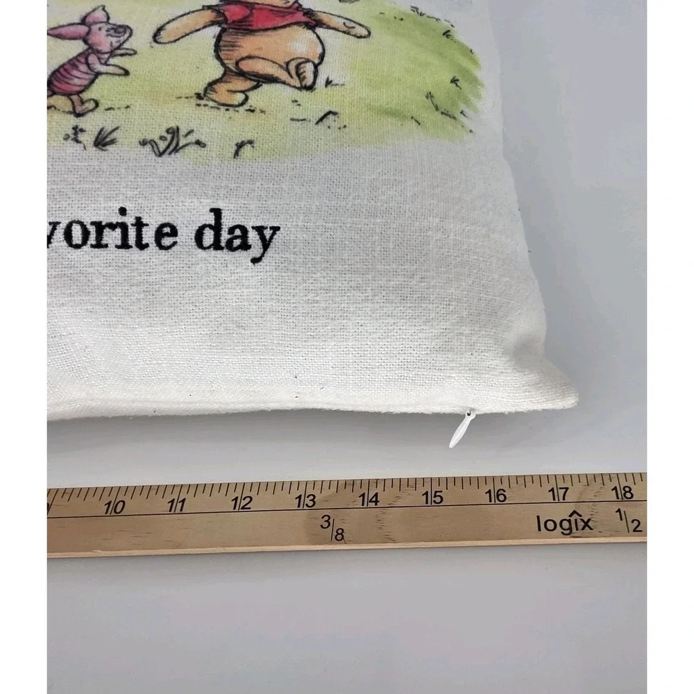 Disney Winnie the Pooh Pillow– Tigger, Piglet Eeyore Nursery Decor  Favorite Day